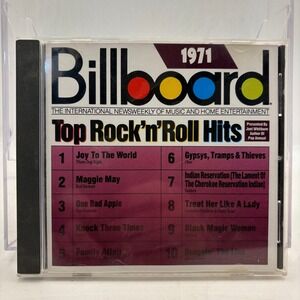 Billboard Top Rock n Roll Hits 1971 CD Rhino Records R2 70632 Various Artists